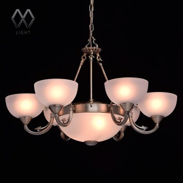 Люстра подвесная MW-Light 318011408 Олимп 8x60W Е27